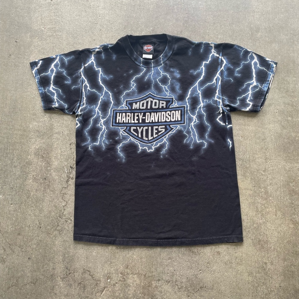 Vintage Lightning Harley Davidson T-Shirt